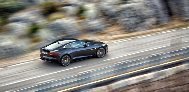 Illustration for article titled Jaguar F-Type Coupe Joins Jaguar lineup